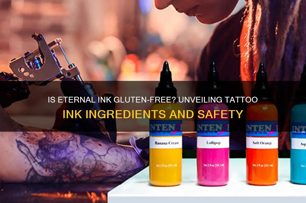 is eternal ink gluten free
