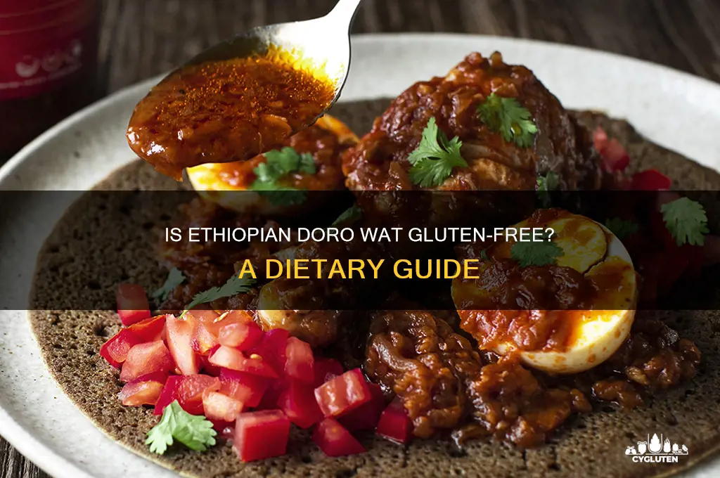 is ethiopian doro gluten-free