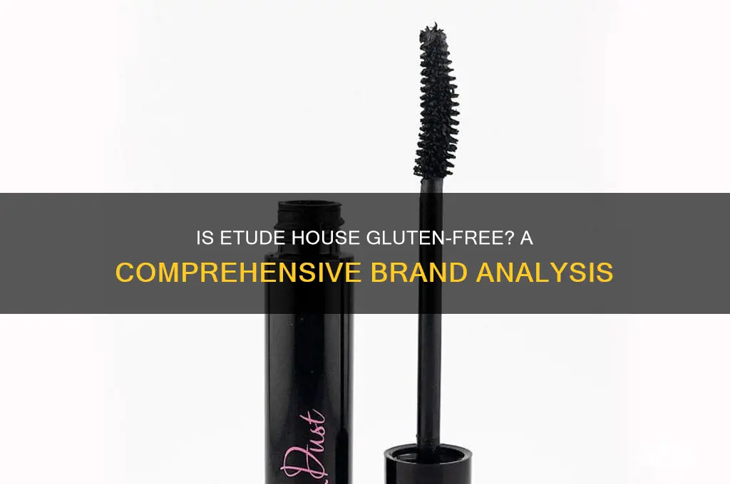 is etude house gluten free