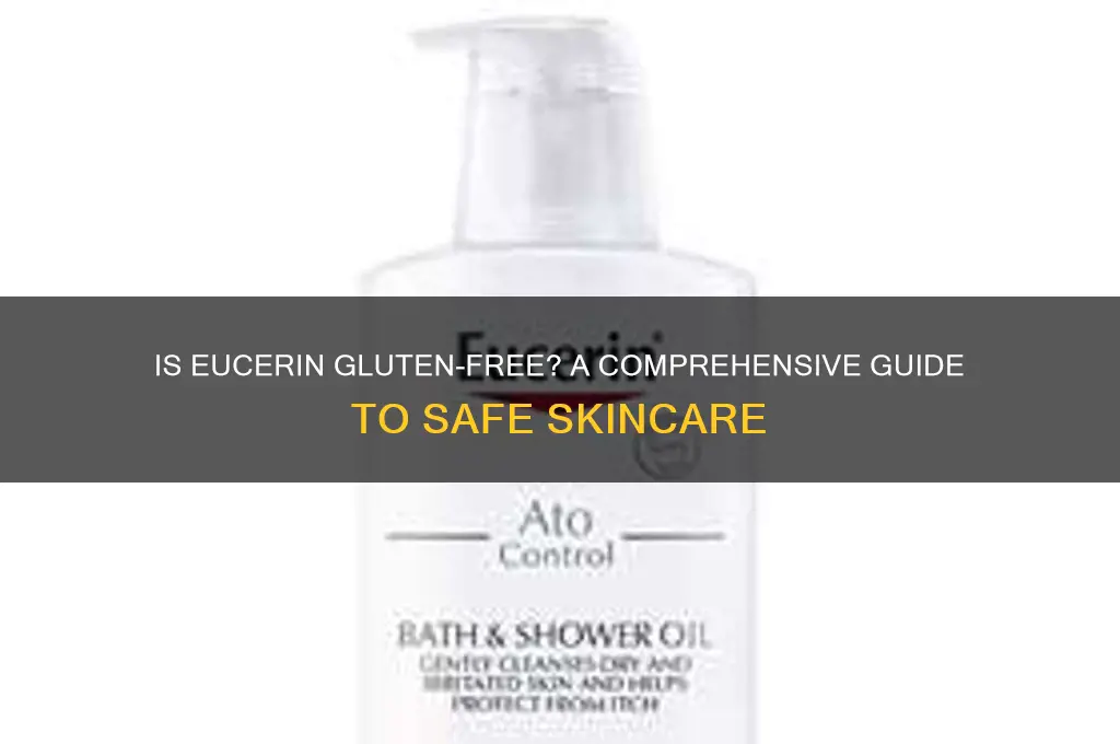 is eucerin gluten-free