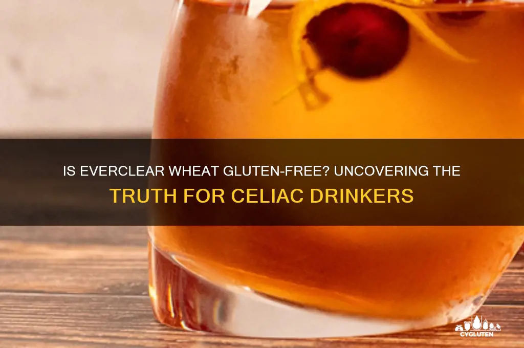 is everclear wheat gluten free