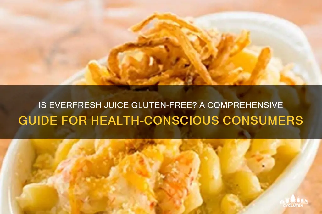 is everfresh juice gluten free