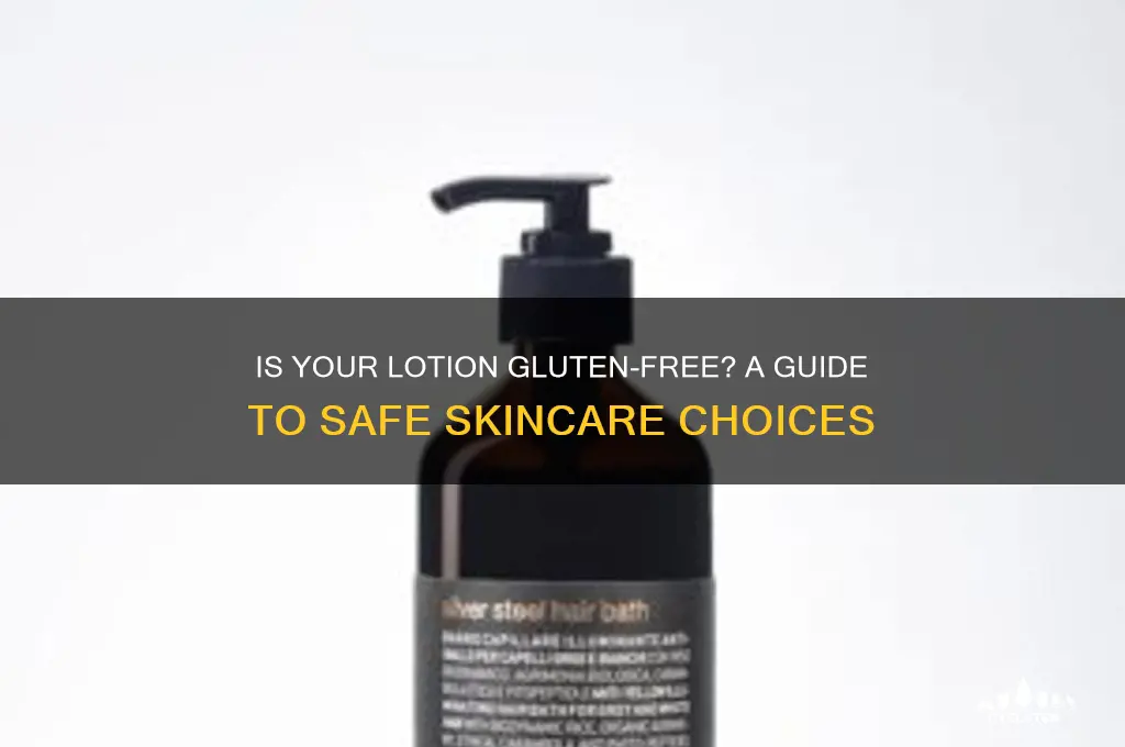 is everyone lotion gluten free