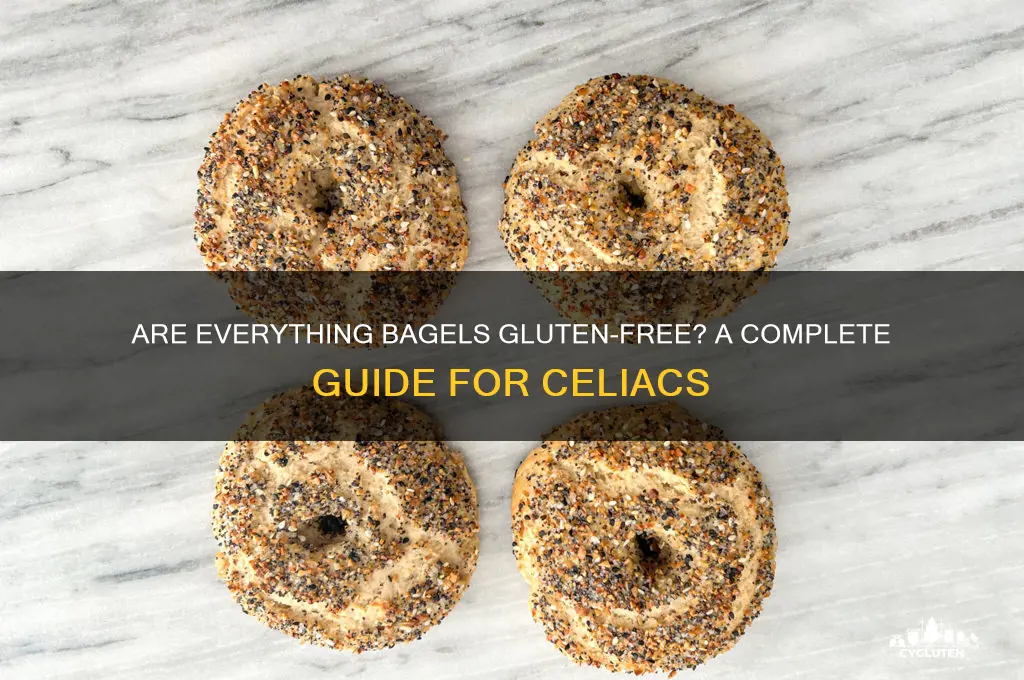 is everything bagel gluten free