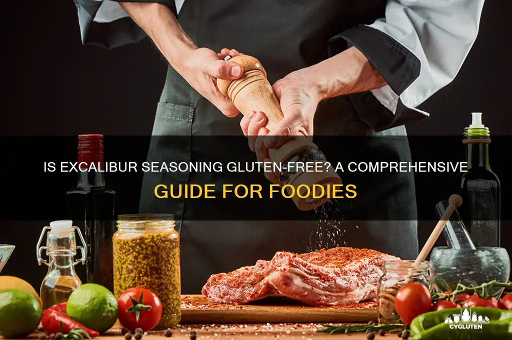 is excalibur seasoning gluten free