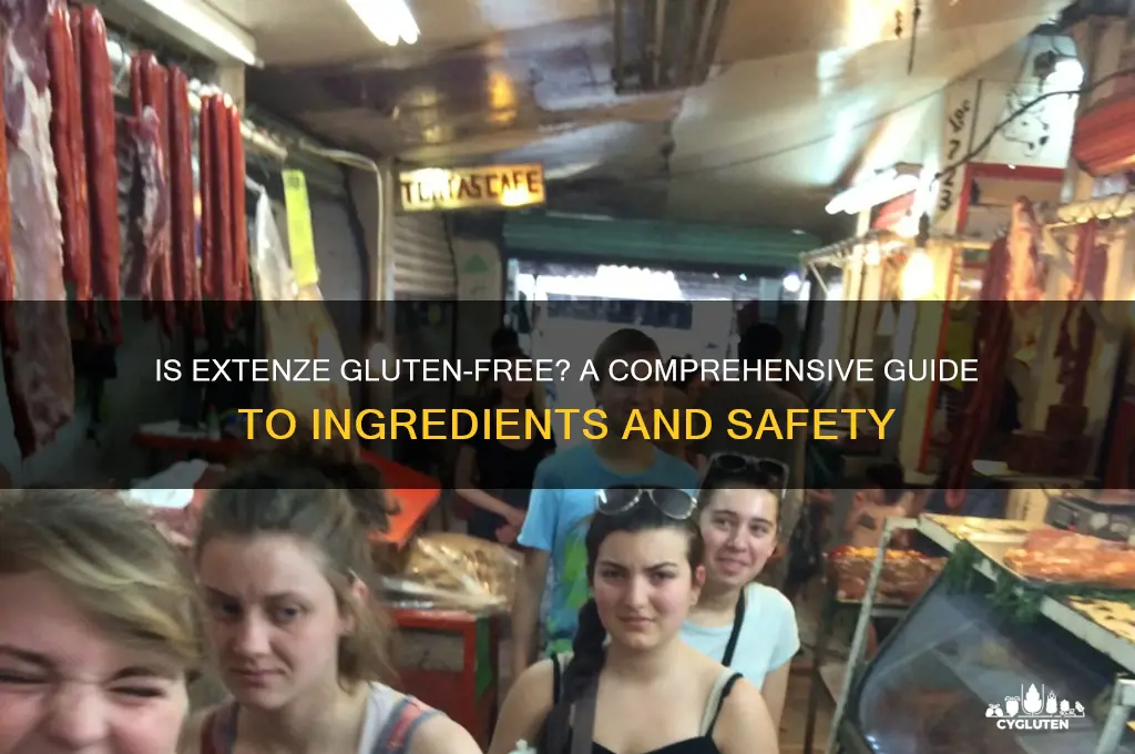 is extenze gluten free