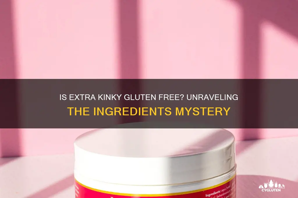 is extra kinky gluten free