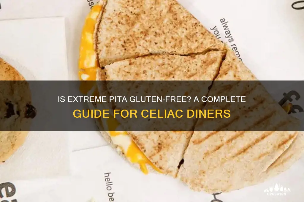 is extreme pita gluten free