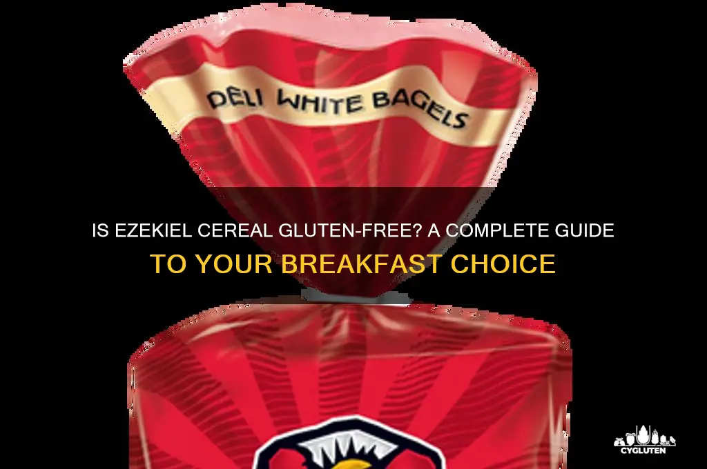 is ezekiel cereal gluten free