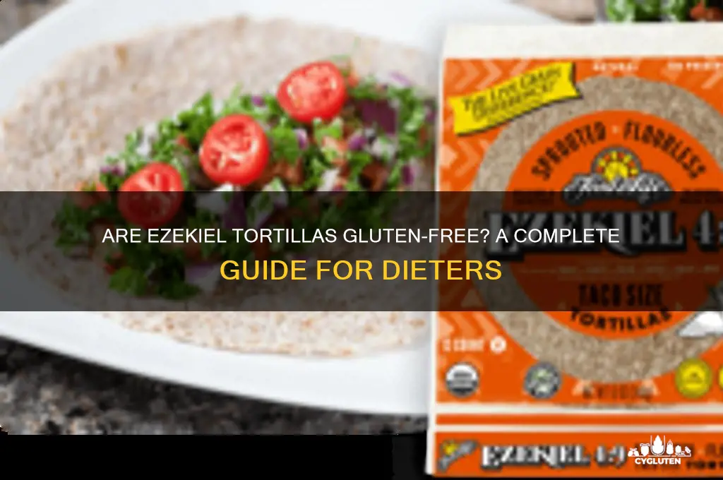 is ezekiel tortillas gluten free