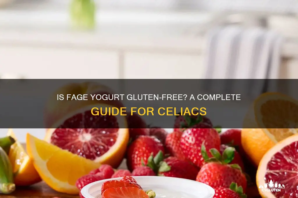 is fage yoghurt gluten free