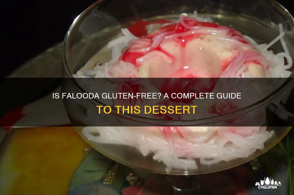 is falooda gluten free