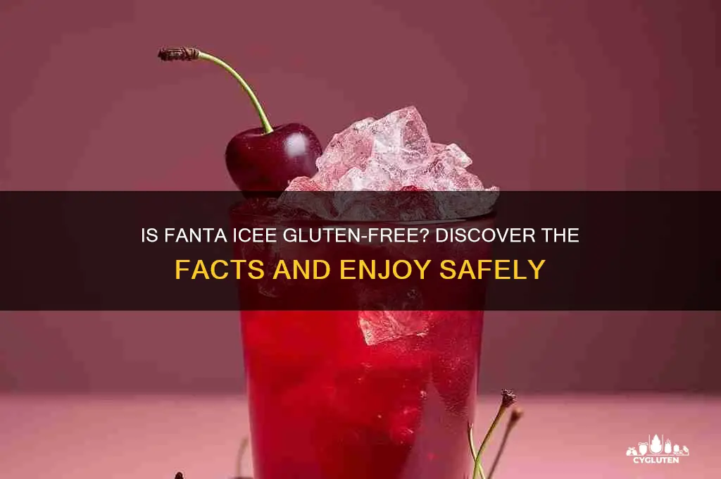 is fanta icee gluten free