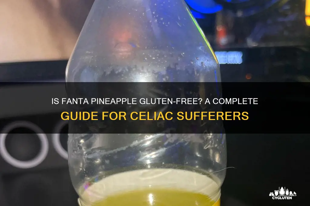 is fanta pineapple gluten free