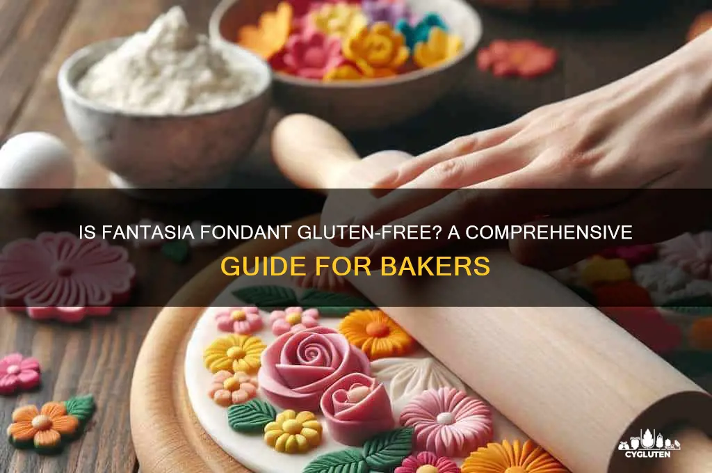 is fantasia fondant gluten free