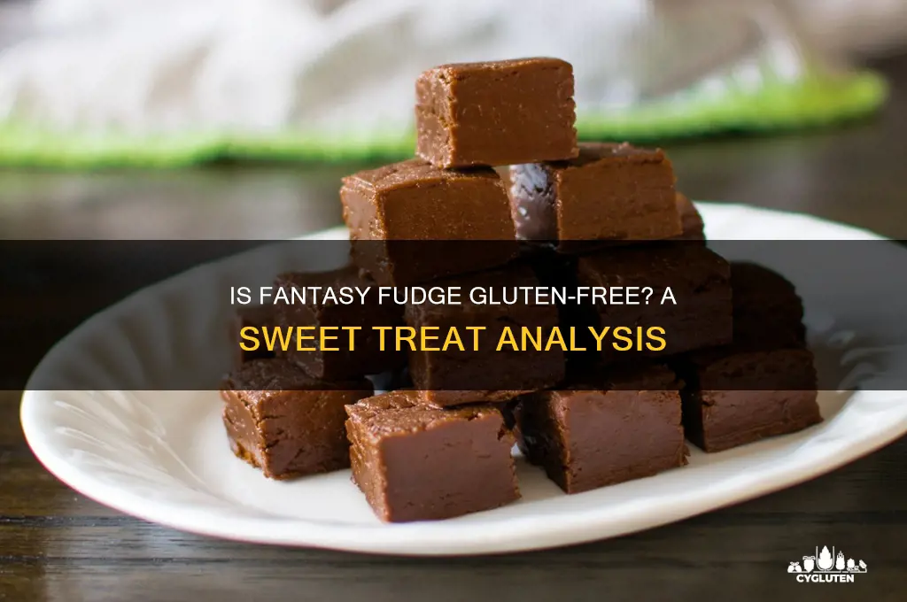 is fantasy fudge gluten free
