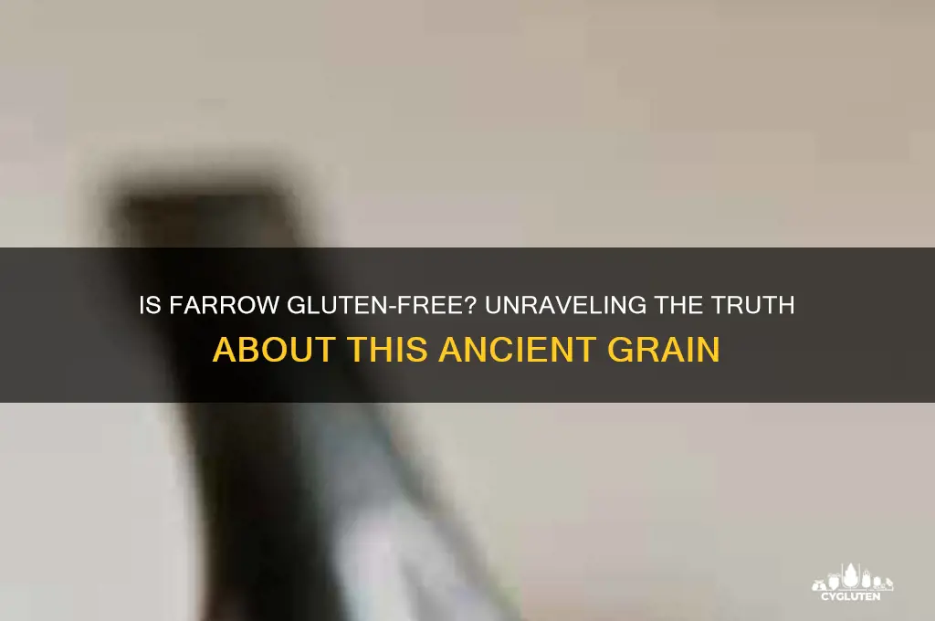 is farrow gluten free