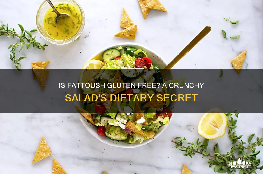 is fattoush gluten free