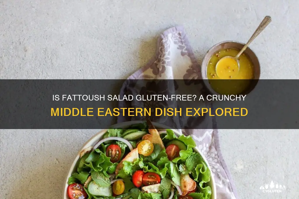 is fattoush salad gluten free