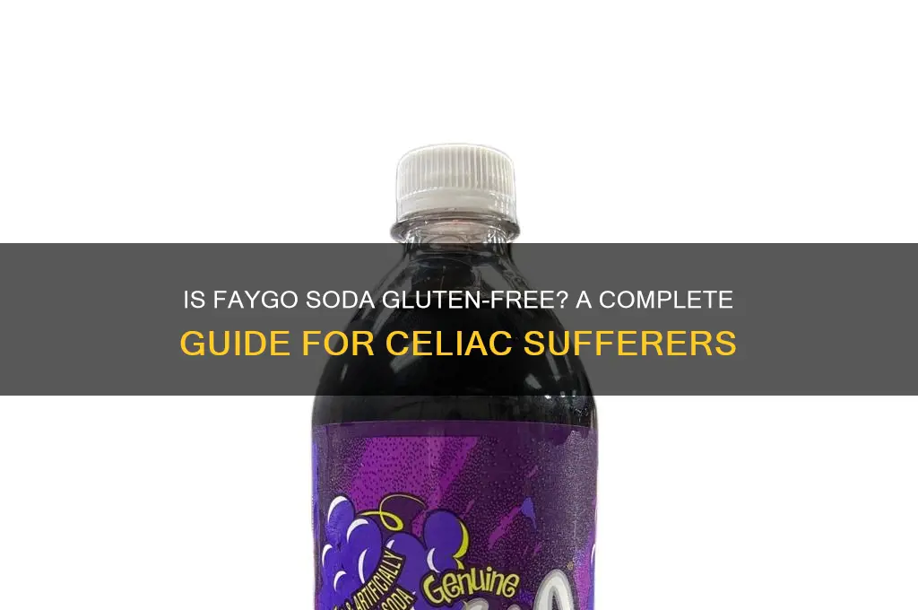 is faygo soda gluten free