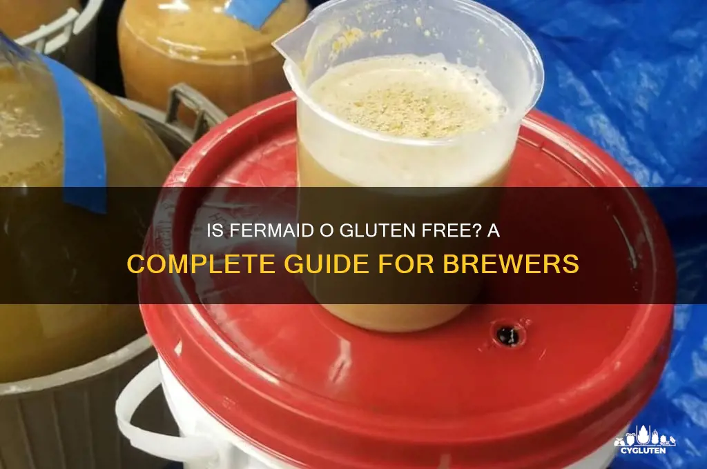 is fermaid o gluten free