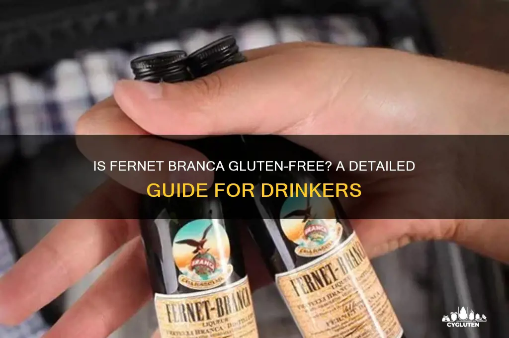 is fernet branca gluten free