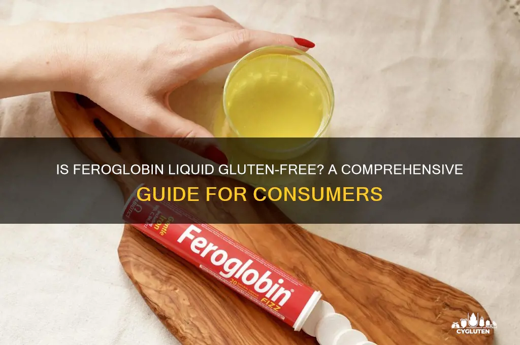 is feroglobin liquid gluten free