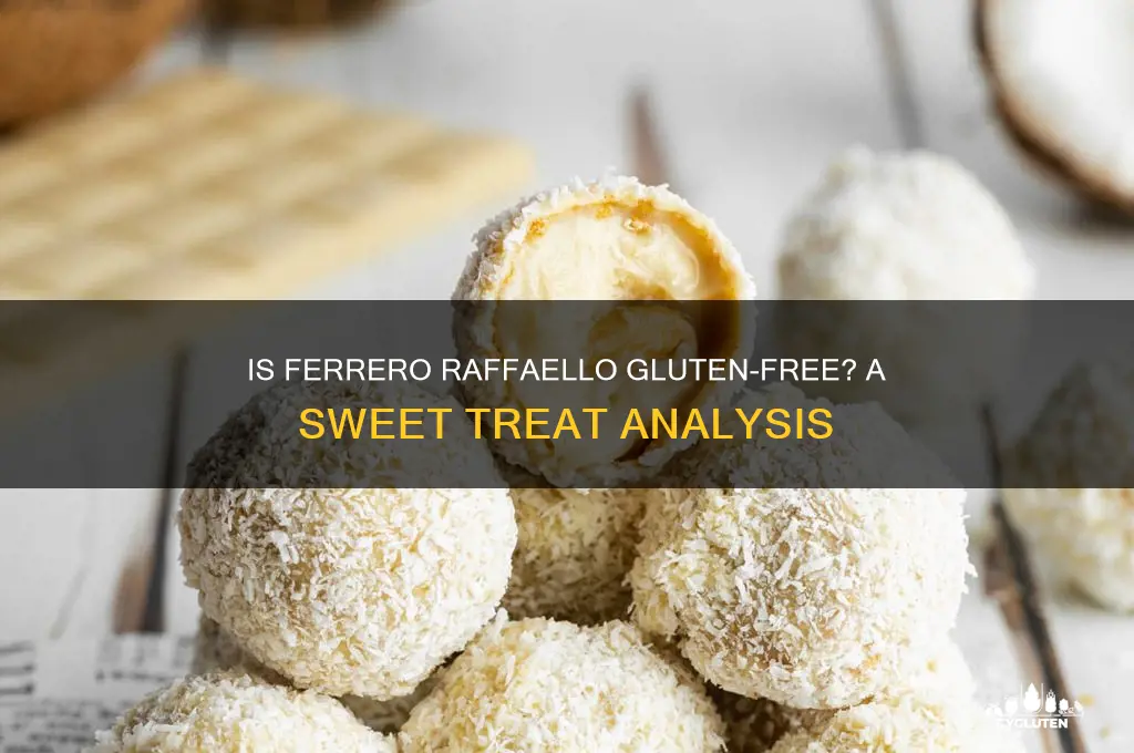 is ferrero raffaello gluten free