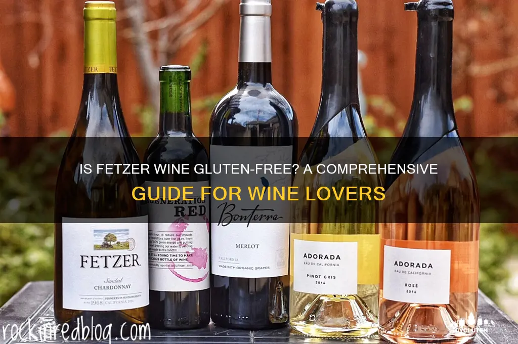 is fetzer wine gluten free