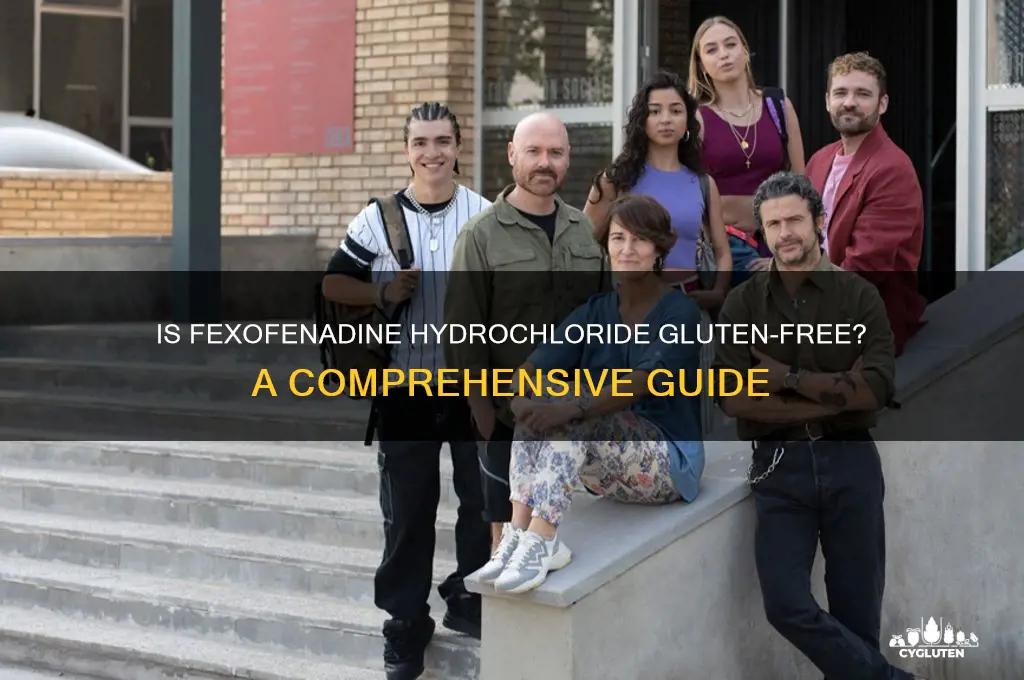 is fexofenadine hydrochloride gluten free