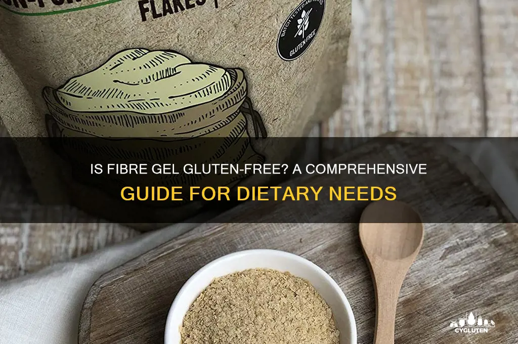 is fibre gel gluten free
