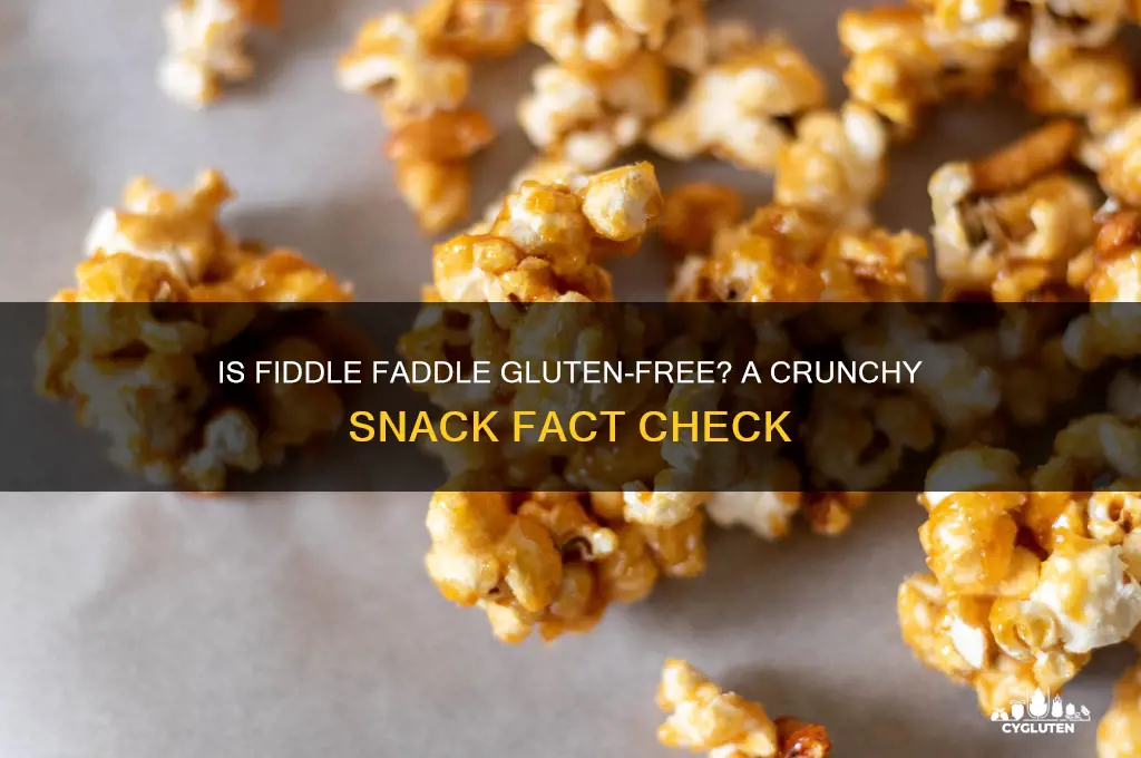 is fiddle faddle gluten free
