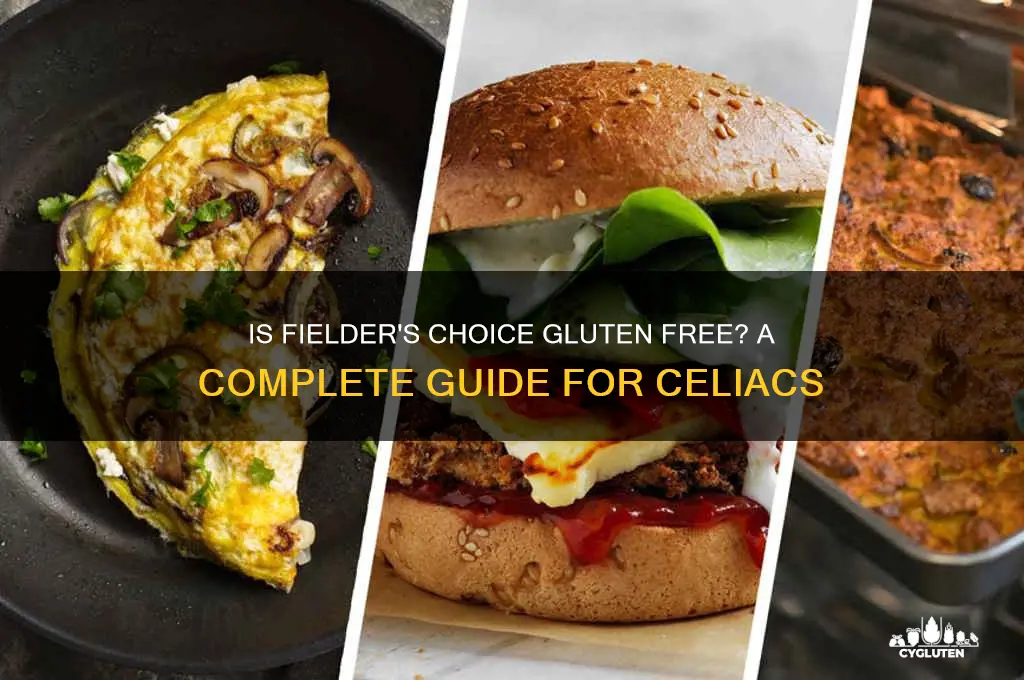 is fielders choice gluten free
