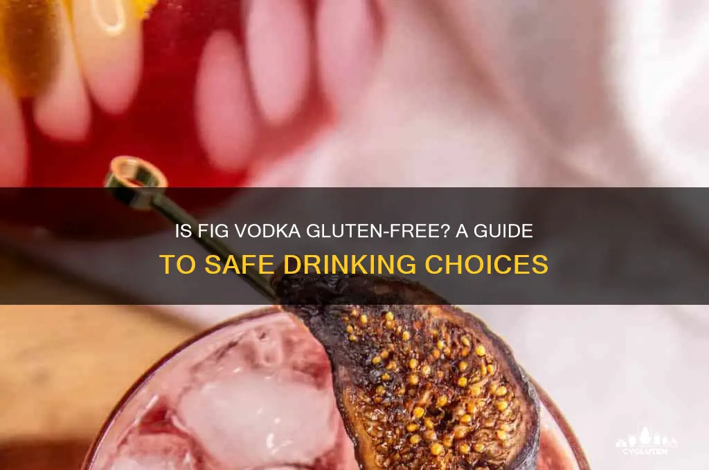 is fig vodka gluten free