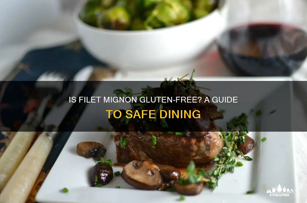 is filet mignon gluten free