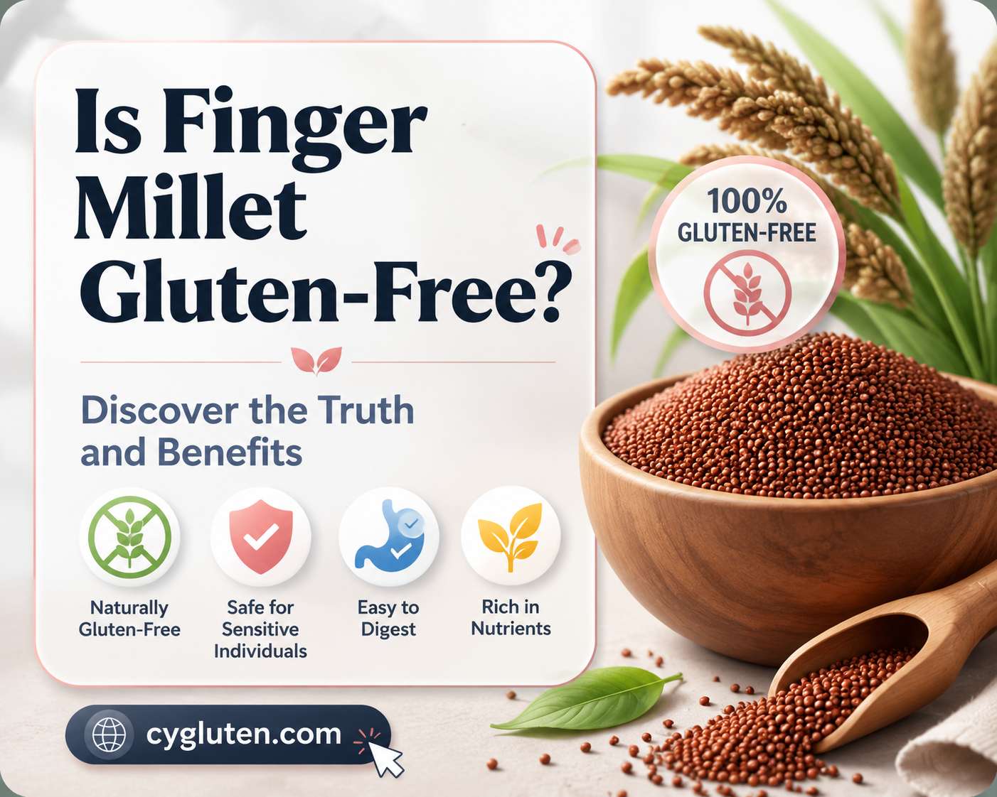 are finger millet gluten free