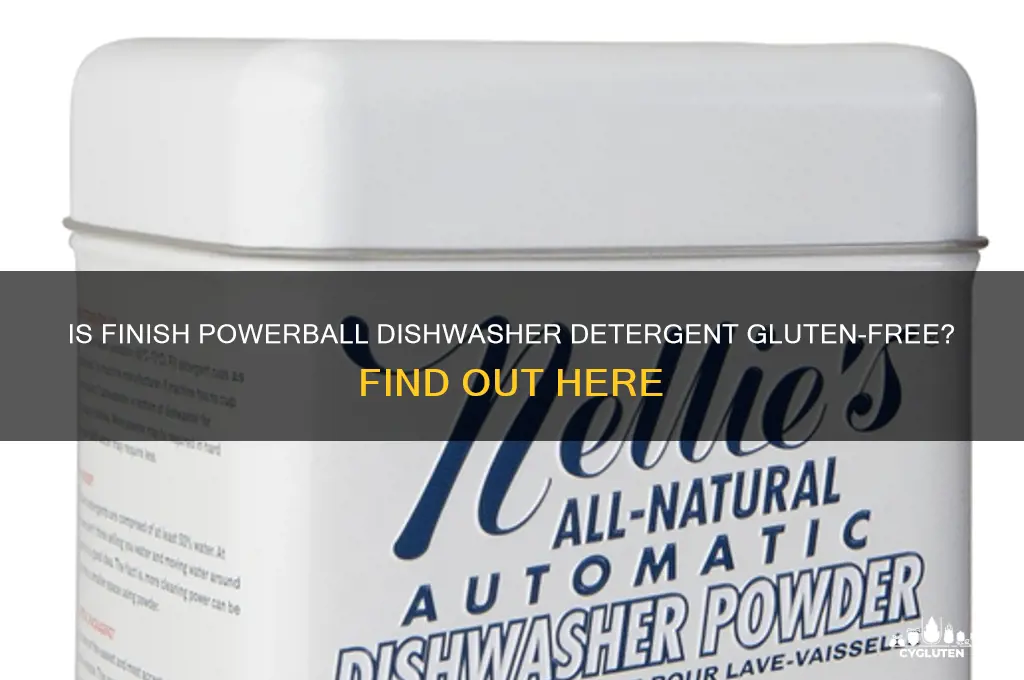 is finish powerball gluten free