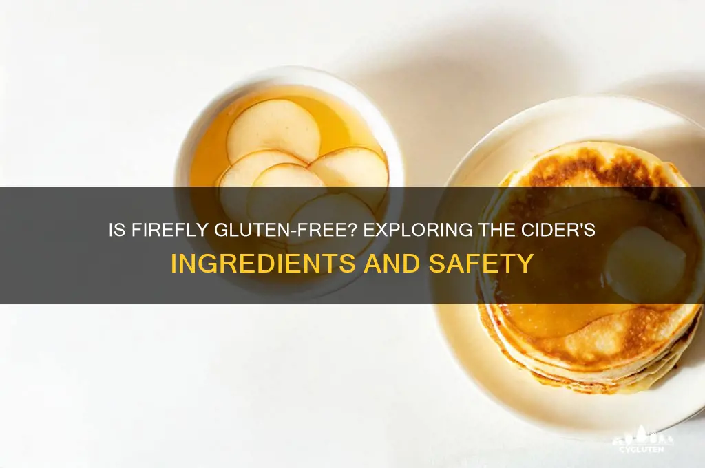 is firefly gluten free