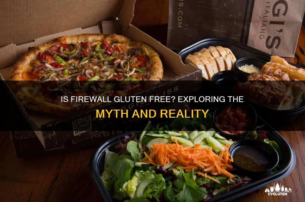 is firevall gluten free