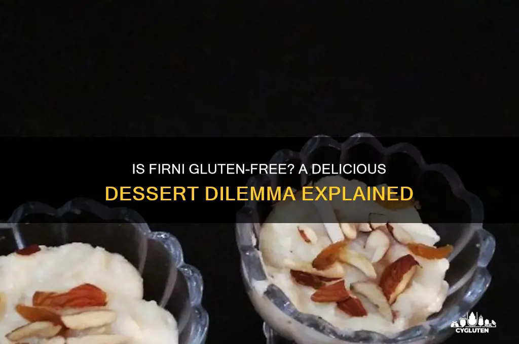 is firni gluten free