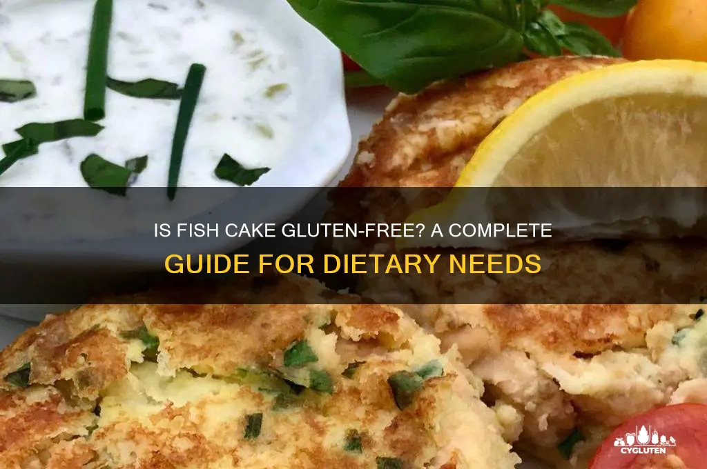 is fish cake gluten free