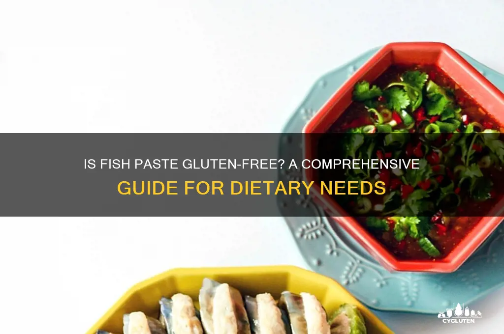 is fish paste gluten free