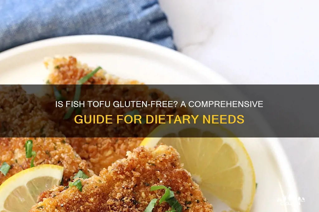 is fish tofu gluten free