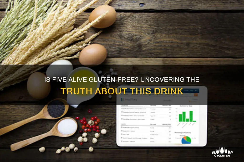 is five alive gluten free