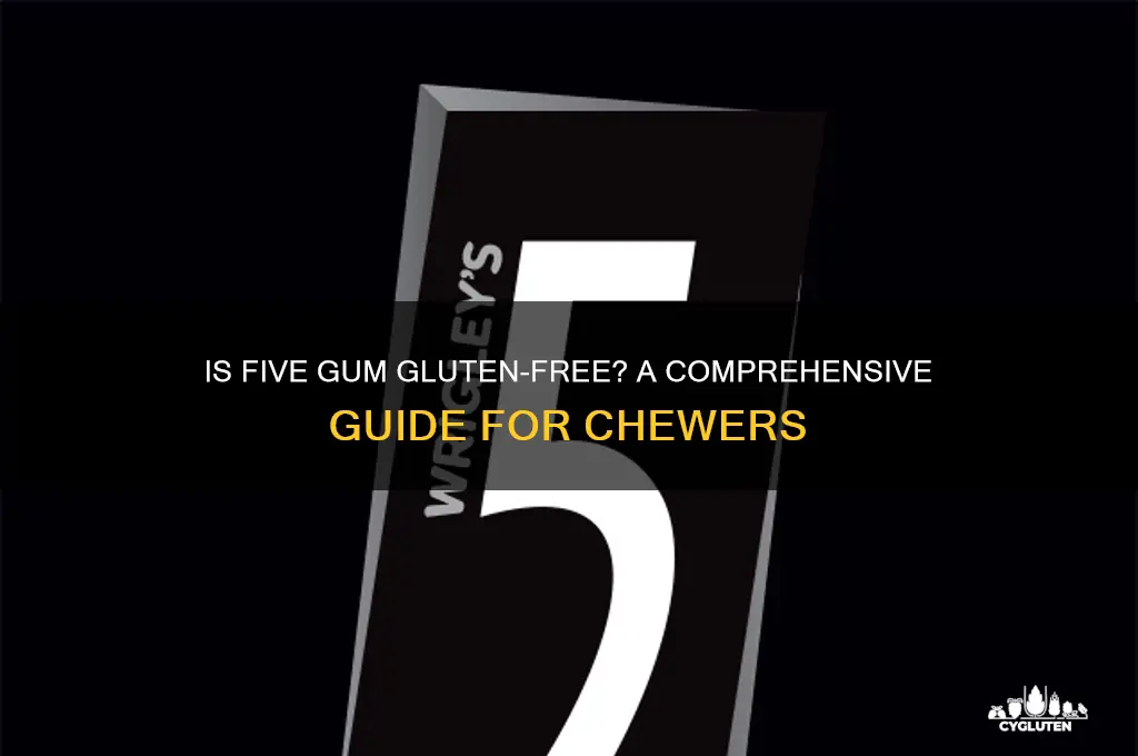 is five gum gluten free
