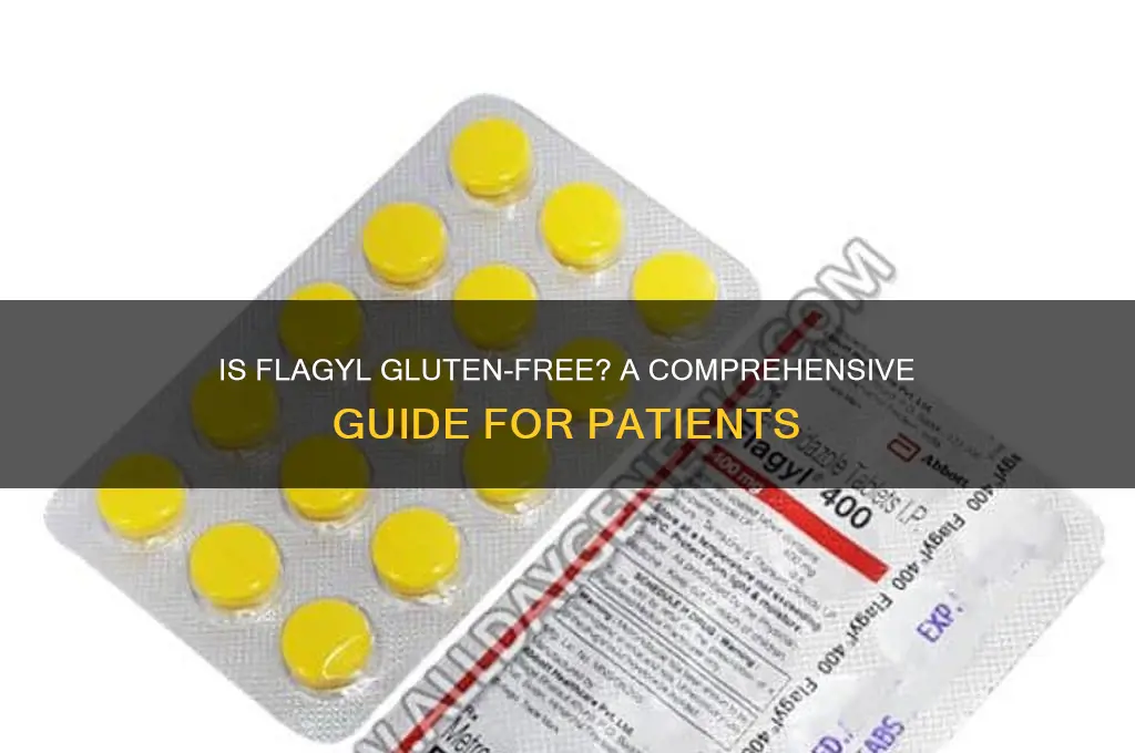 is flagyl gluten free