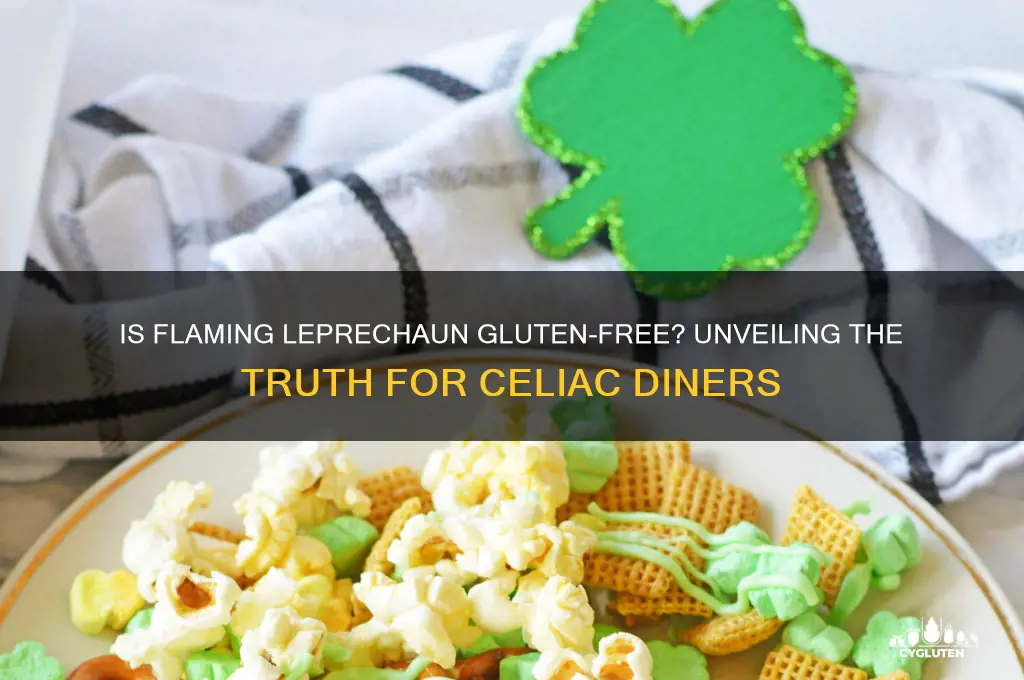is flaming leprechaun gluten free
