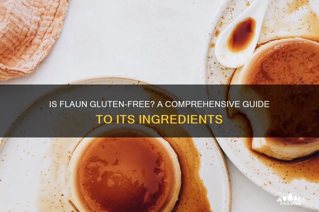 is flaun gluten free