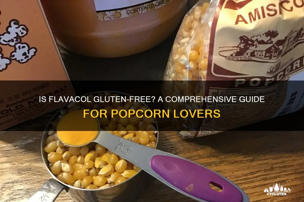 is flavacol gluten free