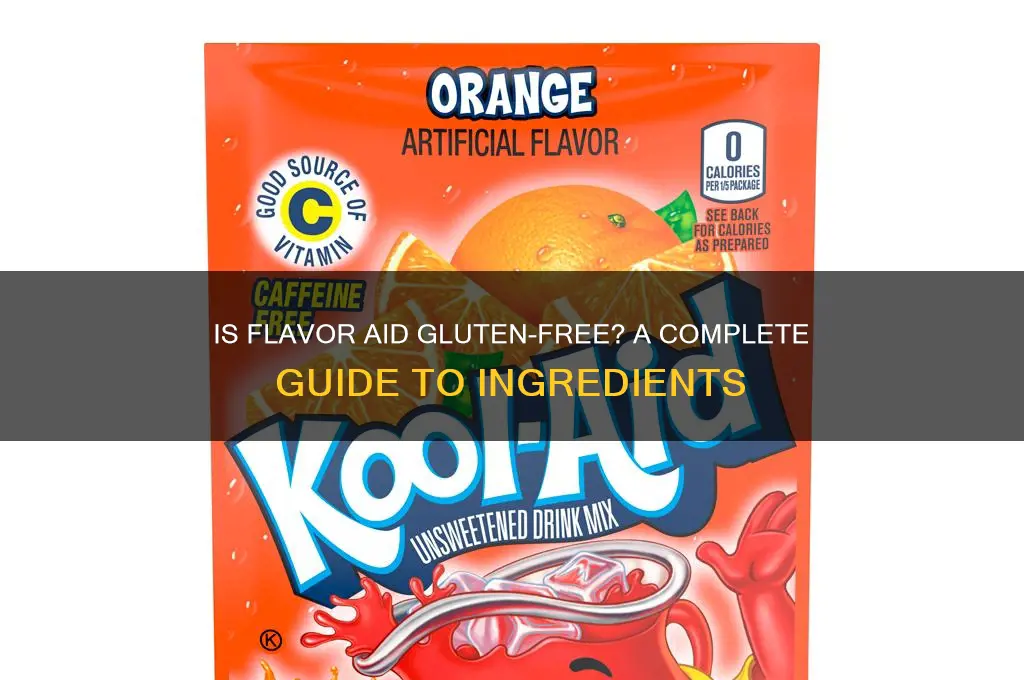 is flavor aid gluten free